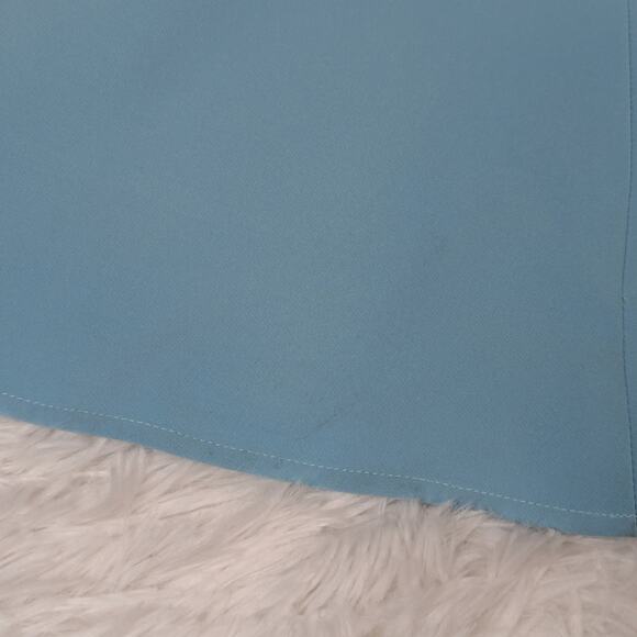 Maria Bianca Nero Aqua Backless Stretch Cutout Mermaid Dress Size 4 - Picture 16 of 16